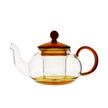 Glass Virous Color Tea Sets Teapot With Filter 750ml